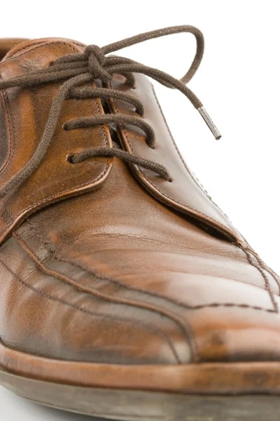 Homens de negócios sapatos de couro de luxo — Fotografia de Stock