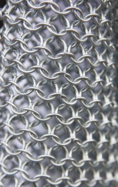 Background metal chain mail clipart