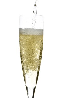 Champagne glass celebration