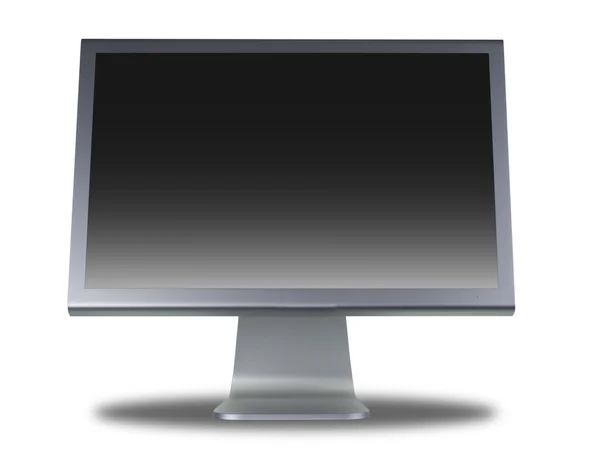 LCD-Monitor Flachbildschirm — Stockfoto