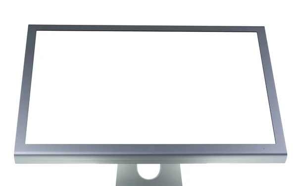 LCD monitor lapos képernyő — Stock Fotó