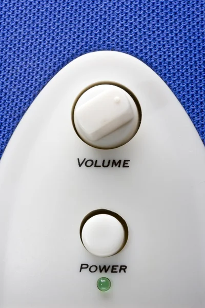 Blue speaker — Stock Photo, Image