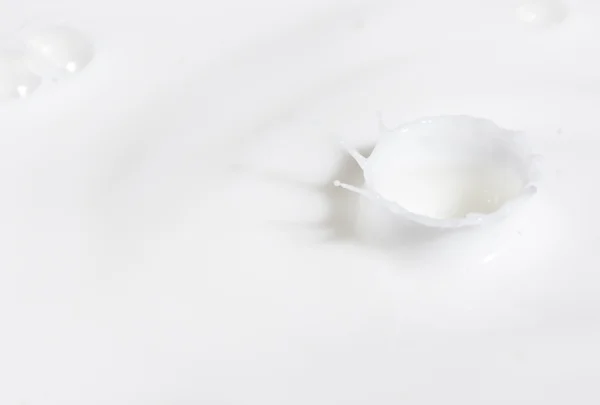 Капля молока — стоковое фото