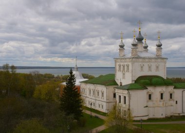 Uspensky monastery. clipart