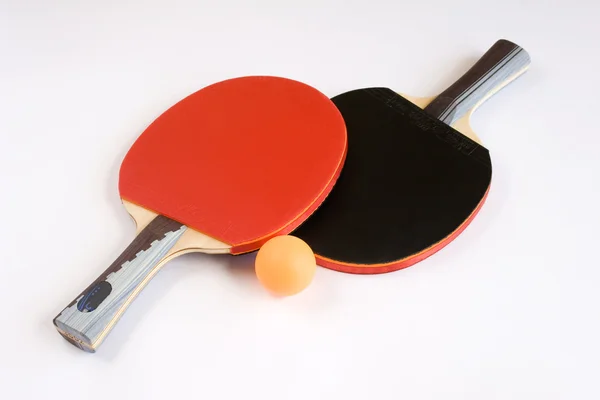 Спортивне обладнання для настільного тенісу . — стокове фото