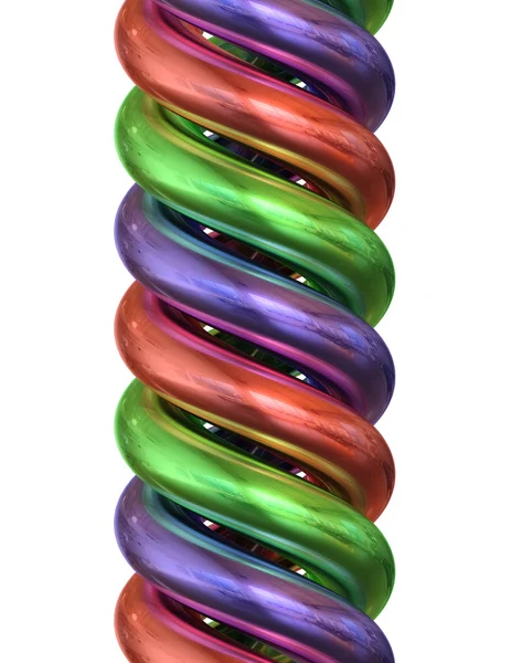 Espiral 3D - Elemento de design — Fotografia de Stock