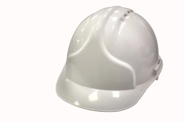 stock image White protective helmet