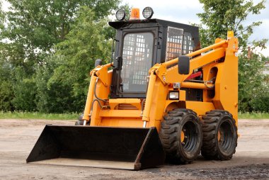 Skid steer loader buldozer