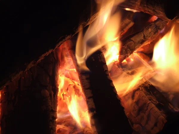 Tongen van vuur — Stockfoto