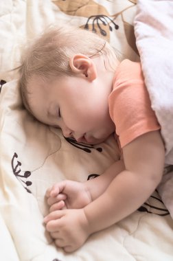 Sleeping baby clipart