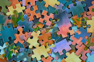 Jigsaw puzzle clipart