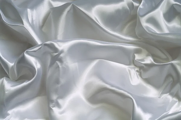 Valkoinen silkki rakenne — kuvapankkivalokuva