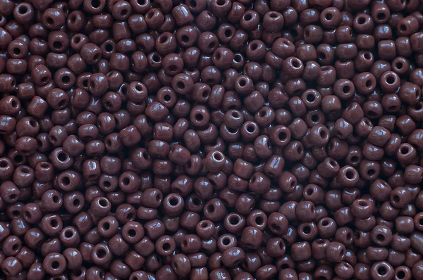 Brown balls of bead — Stock Photo, Image