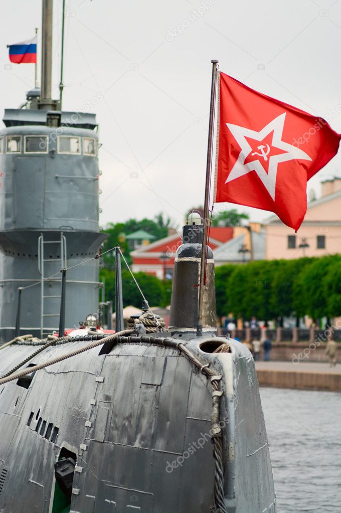 Russian diesel submarine