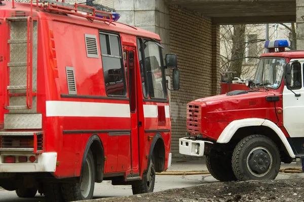 Fire engines — Stock Photo, Image