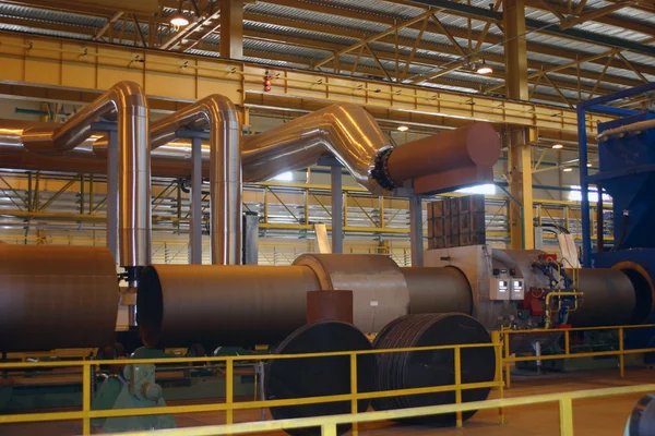 Stuitligging productie op ferro metallurgie — Stockfoto