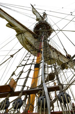 Mast of ship