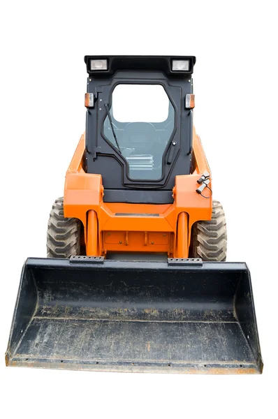 Orange mini hjulgrävare — Stockfoto