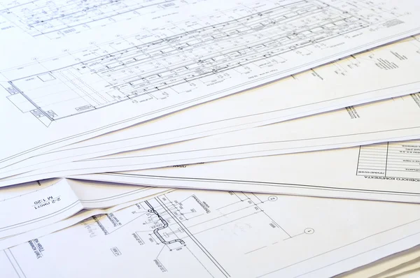 Design and project drawings. — Stock Photo, Image