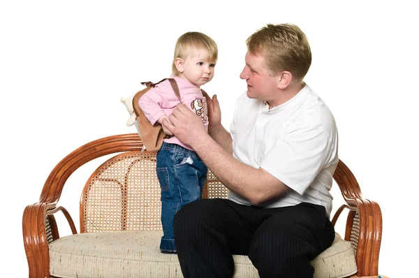 Father with his little son — Stock Photo, Image
