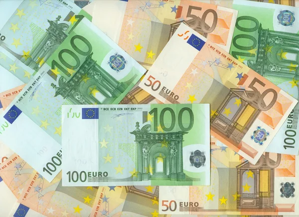 Euro Bargeld — Stockfoto