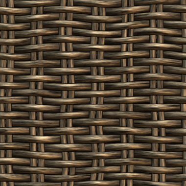 Wicker work pattern clipart