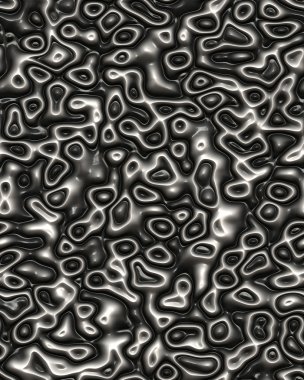 Black plastic pattern clipart