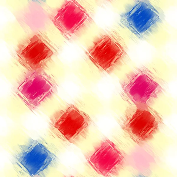 Painted checkered pattern — Stock Photo, Image