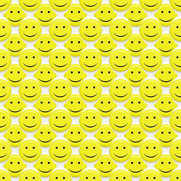 Smiley mönster — Stockfoto