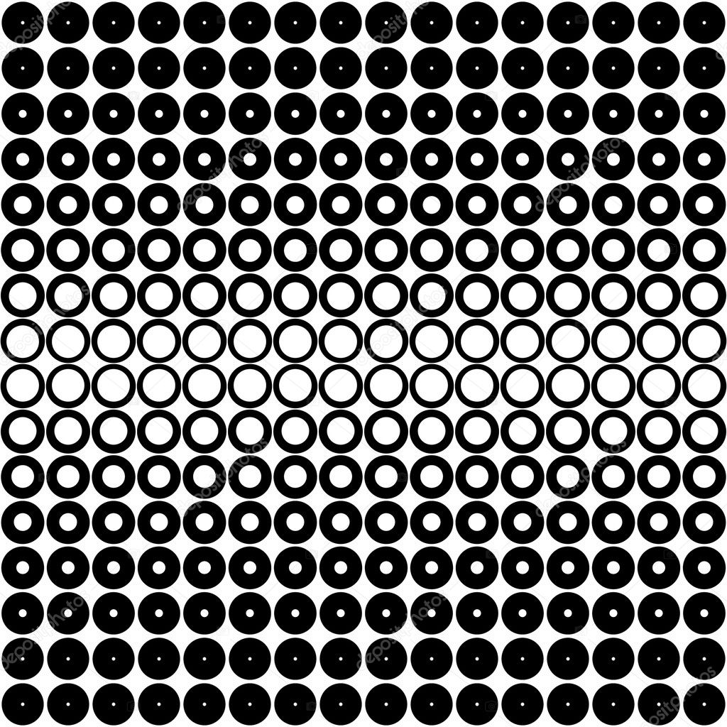 Black and white dots pattern
