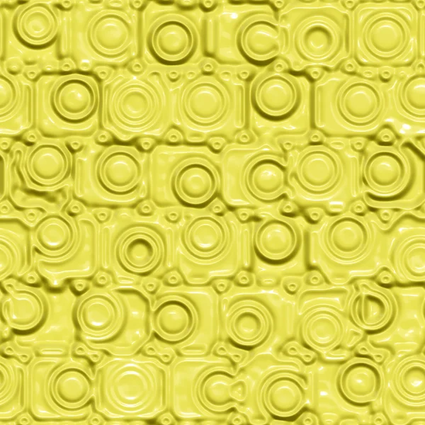 Yellow silicon pattern — Stock Photo, Image