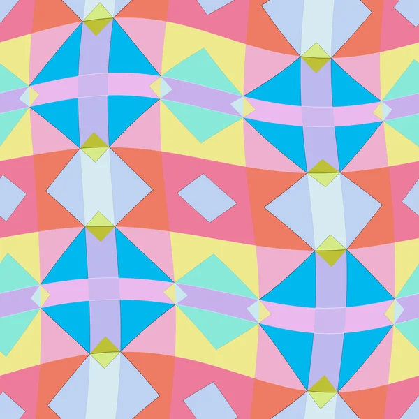 Wavy chequered pattern — Stock Photo, Image