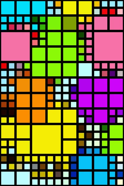 Färgglada block — Stockfoto