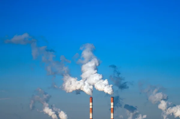 stock image Smoking chimneys