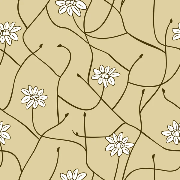 Model floral fără sudură — Vector de stoc