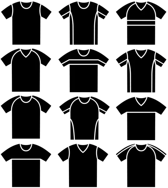 T-shirts — Vetor de Stock