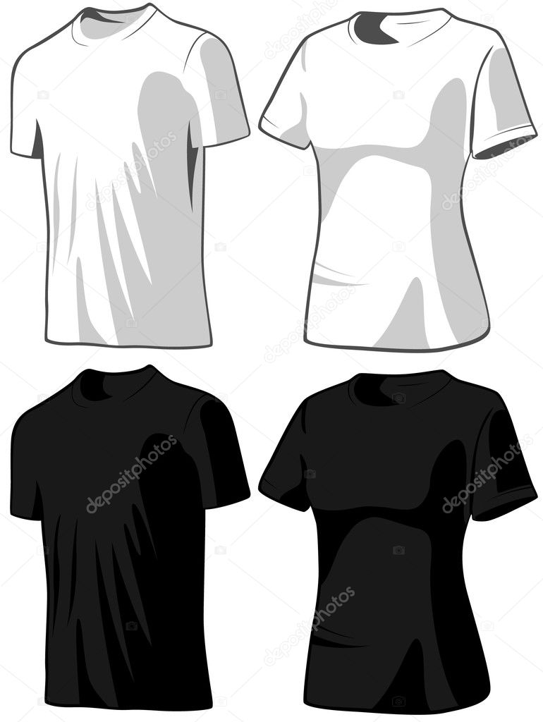 T-shirts — Stock Vector © khvost #1051275