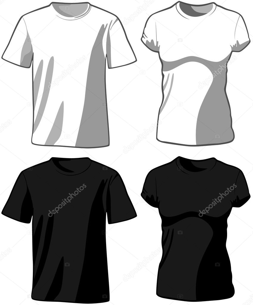 T-shirts — Stock Vector © khvost #1051280