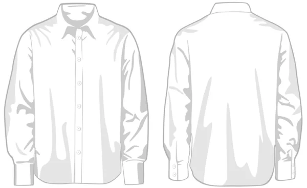 Рубашка. Векторная иллюстрация — стоковый вектор