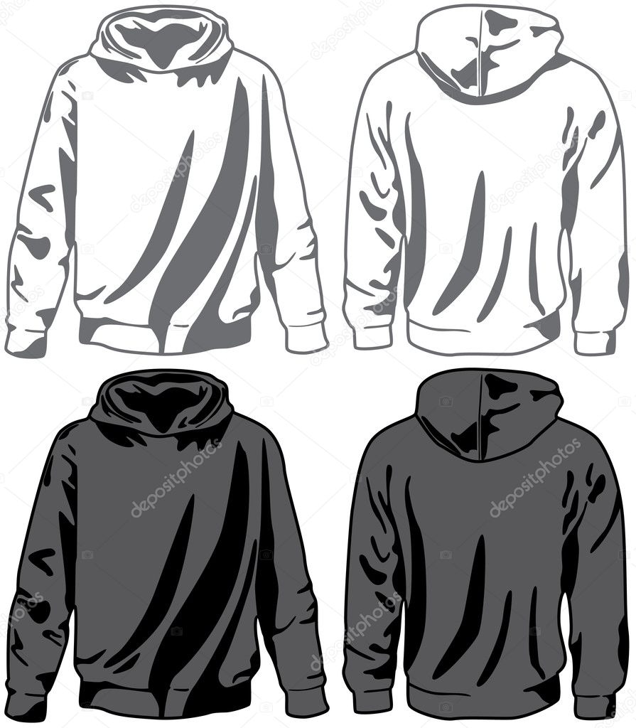 толстовка вектор