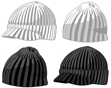 Hats. Vector illustration clipart