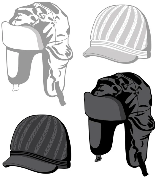 Sombreros. Ilustración vectorial — Vector de stock