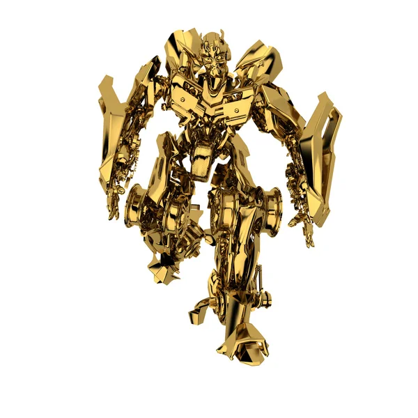 Złotego robota — Zdjęcie stockowe