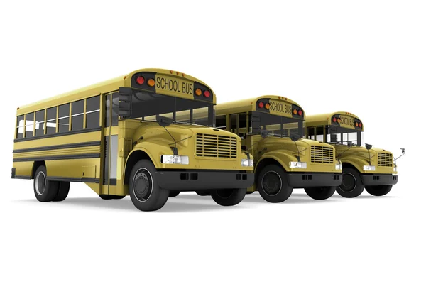 Σχολικά λεωφορεία — Φωτογραφία Αρχείου