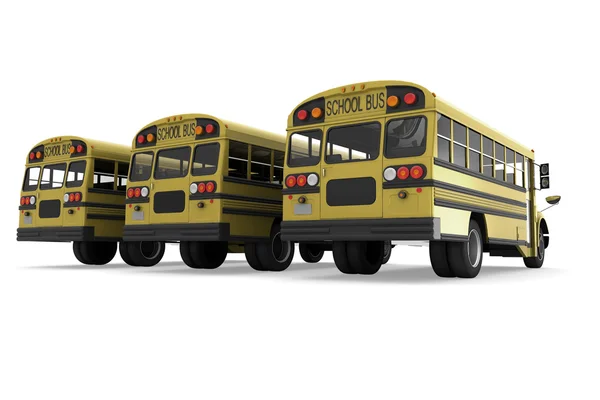 Autobuses escolares —  Fotos de Stock