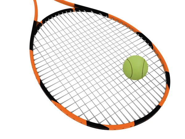 テニスラケット — ストック写真