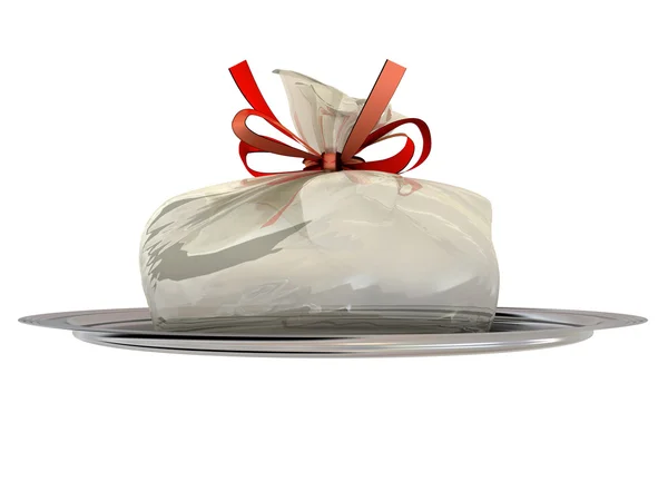 Packed gift — Stock Photo, Image