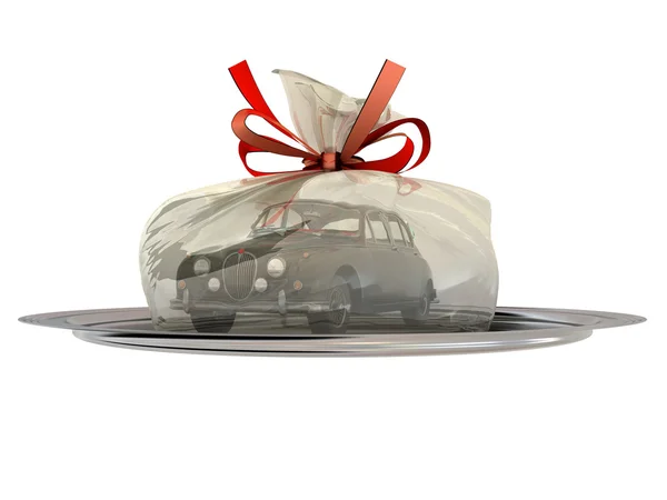 Car as a gift — Stock Photo, Image