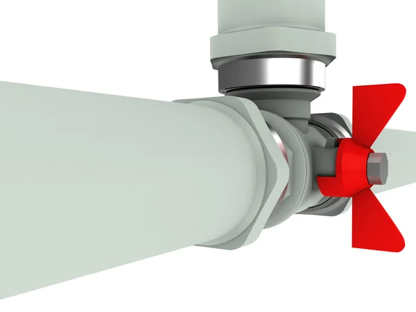 stock image Gas pipe