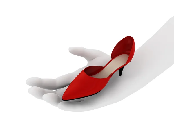 Czerwone buty — Zdjęcie stockowe